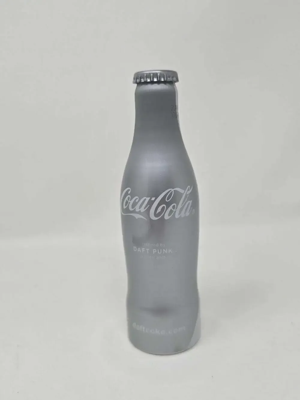 Limited Edition Daft Punk Coca Cola Glass Metal Alloy Bottle Music Band RARE